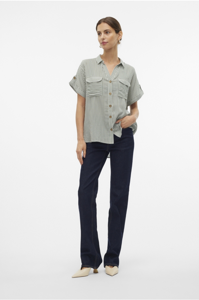 VMBUMPY SS SHIRT WVN NOOS 10310139 Laurel Wreath